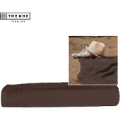 The One Towelling Luxe Strandlaken 100% Katoen Taupe
