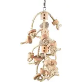 Flamingo Vogelspeelgoed Sully Touw