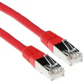 Intronics SSTP Cat6 PIMF LSZH, 2 meter, Cat6, RJ-45, RJ-45, rood