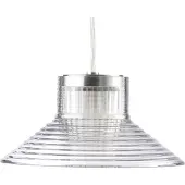 FDB Møbler U11 Sletterhage hanglamp Fluted glass-aluminium