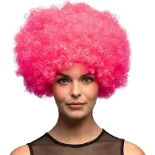 Boland Afropruik krul Roze