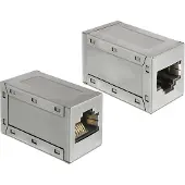 DeLOCK Netwerkadapter RJ45 jack/jack Cat.6A -