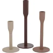 Dulaire Kandelaar Modern Metaal 3 st. - 25 cm