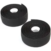 Velo handvat stuurtape gel, zwart met kurkprint
