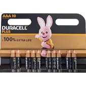 Procter & Gamble plus alkaline mini penlite lr03/aaa pack 10 stuks