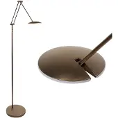 Highlight Klassieke Leeslamp Sapporo Koper Brons Ø 23cm