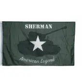 101 Inc Vlag - Sherman Tank
