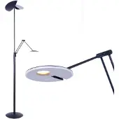 Highlight Sapporo LED Vloerlamp | 36W 2200K/2700K 3240lm | Dimbaar | Zwart