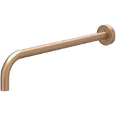 Ivy Aia Wandarm 40 cm 1/2 geborsteld mat koper pvd