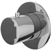 Ivy Aia Bond Afbouwdeel 3-weg stop-omstel symmetry met rond rozet Chroom