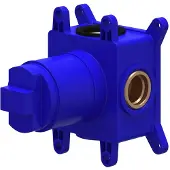 Ivy Aia Inbouwbox tbv Inbouw Stopkraan Flow-Through Symmetry Donker Blauw