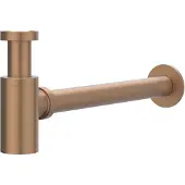 Ivy Aia Toebehoren Design sifon RVS316 geborsteld mat koper PVD