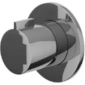 Ivy Aia Pact Afbouwdeel Inbouw Stopkraan Symmetry - Chroom - Kranen, Badkranen, Inbouw Badkranen - 8718835197773