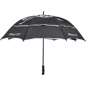 Titleist Tour Double Canopy Paraplu Black/White