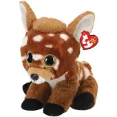 TY Knuffeldier Beanie Babies Medium Buckley Het Bruine Rendier