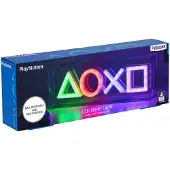 Paladone PlayStation Icons LED Neon Light – Officieel gelicentieerd vrijstaand of aan de muur te bevestigen lichtbord – gamekameraccessoires en decoratie voor gamers –