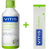 Vitis Orthodontic Mondspoelmiddel + Tand -