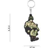 Fostex Sleutelhanger 3D PVC WWII Paratrooper #106