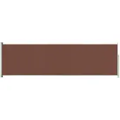 vidaXL Tuinscherm uittrekbaar 180x600 cm bruin