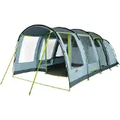 Coleman Meadowood 4L tent – tent 4 persoons – verduisterende tent - grijs/blauw