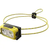 Nitecore NU21gelb Hoofdlamp LED werkt op een accu 360 lm 37 h