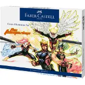 Faber-Castell Coffret de crayons aquarellables Comic Illustration