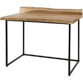 Hoyz bureau live edge 110x60x76 hout metaal onderstel -