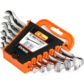 Richmann 6-delige Chroom-Vanadium Ring-Steeksleutelset 6-17mm