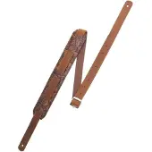 Levys Leathers THE REINER - FLORENTINE ON PADDED SHOULDER STRAP BUCKLE FOR ADJUSTEMENT - BROWN
