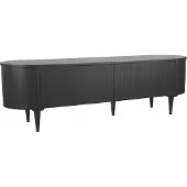 Label51 - Tv-Meubels Oliva - Zwart - 47x180x55cm
