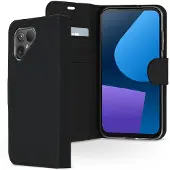 Accezz Wallet Softcase Bookcase voor de Fairphone 5 - Zwart