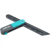 Wolfcraft Winkelhaak | Met kruishoutfunctie | 1 stuk - 6958000