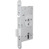 Abloy EL560 Veiligheidspaniekdeurslot | enkelzijdig krukgestuurd | zelfvergrendelend | SKG** | DM60mm | PC72mm | voorplaat RVS 24x235mm afgerond | 12/24V DC | DR 1+2+3+4 - 10013881