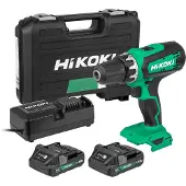 HiKOKI Accu Klop-/Schroefboormachine 18V 2.0Ah in Koffer - DV18DFWCZ