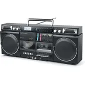 Muse M-380GB - Ghettoblaster met, FM, CD, cassette, USB, SD, 80 Watt