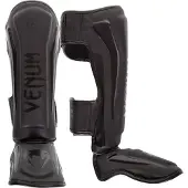 Venum Elite Standup Shinguards - Matte Black