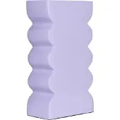 Zuiver Curves Vaas L - Shiny Lilac
