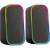 Speedlink TOKEN PC-luidsprekers Bluetooth, Kabelgebonden 6 W Zwart, RGB