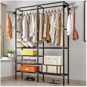 Northix Ruime kleerhanger - 6 planken