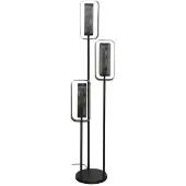 Hoyz vloerlamp 3l mesh rotate artic
