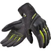 REV'IT! Volcano Ladies Zwart Neon Geel Maat L