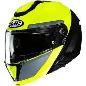 HJC i91 Bina MC3H Systeemhelm Geel/Zwart/Grijs S