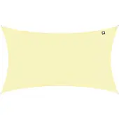 Kopu schaduwdoek rechthoek 2x4 m waterdicht zonnedoek creme
