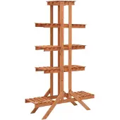 vidaXL Plantenrek 83x25x132 cm massief vurenhout