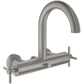 GROHE Atrio badmengkraan kruisgrepen supersteel 25268DC0