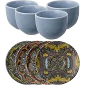 Arthur Krupp Kop & Schotel Porcelain Mandala (4-Delig)