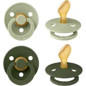 BIBS Fopspeen Anatomical Sage/Hunter Green 6-18mnd 2st