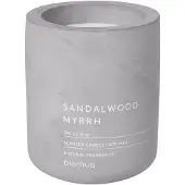 Blomus Geurkaars Fraga Sandalwood Myrrh Microchip 55 uur (9 x 11 cm)