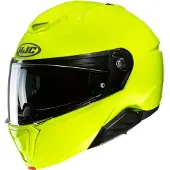 HJC i91 Fluo Geel Systeemhelm Maat 2XL