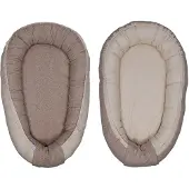 MamaLoes Teddy Boucle Nougat Omkeerbaar Babynest ML020120